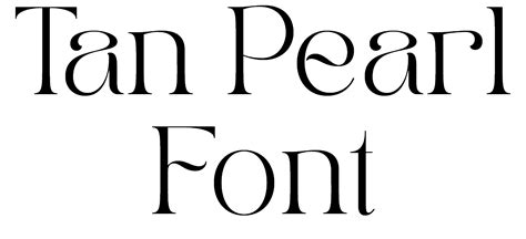 tan pearl dafont
